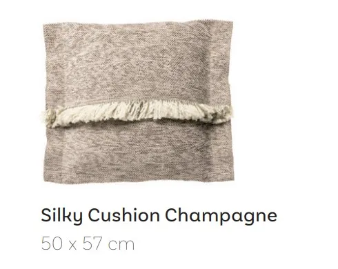 Rozmerová schéma – Silky Cushion 50 × 57