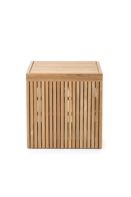 Teak Cube Table